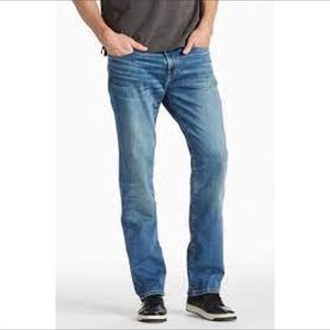 Lucky Brand Faded Straight Blue Jeans